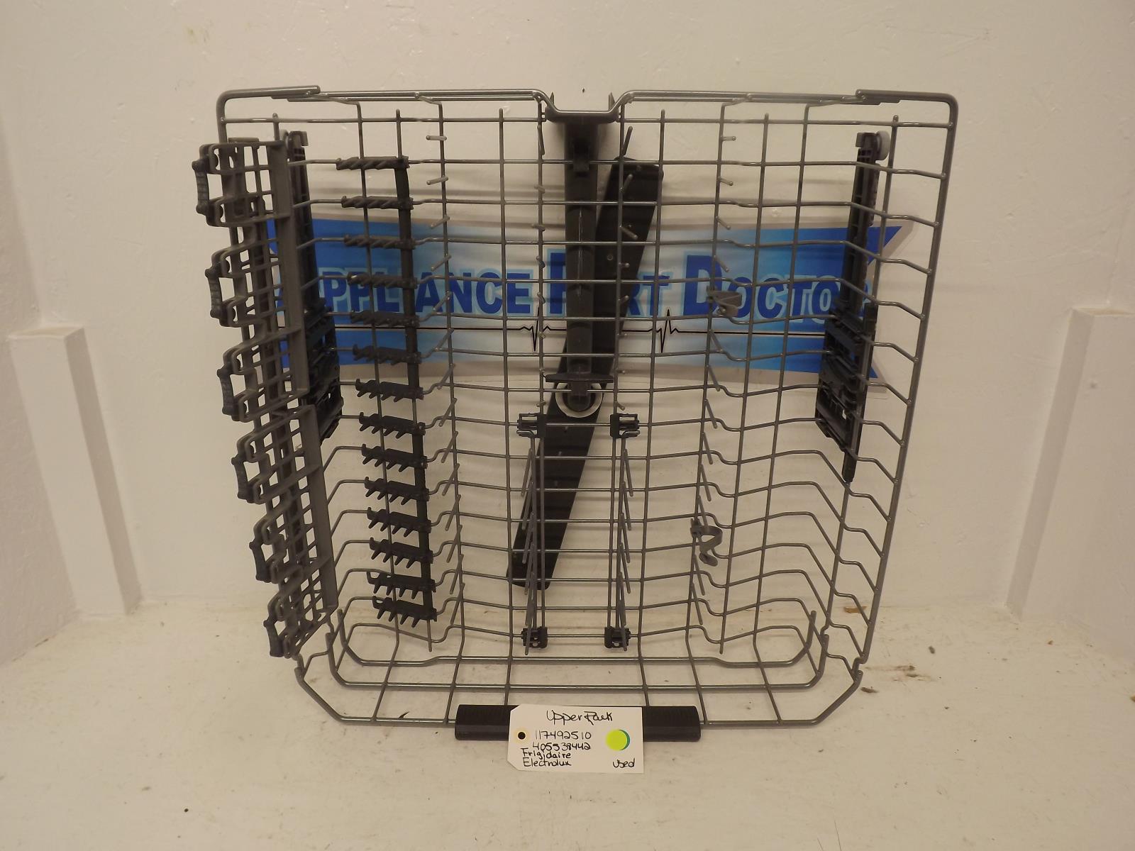 Frigidaire Dishwasher 117492510 405538442 Upper Rack Used Frigidaire Dishwasher 117492510 405538442 Upper Rack Used